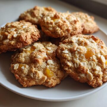 Peach Cobbler Cookies