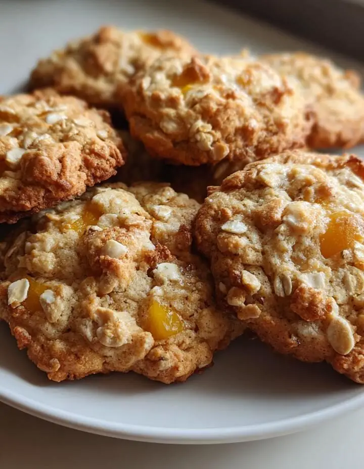 Peach Cobbler Cookies