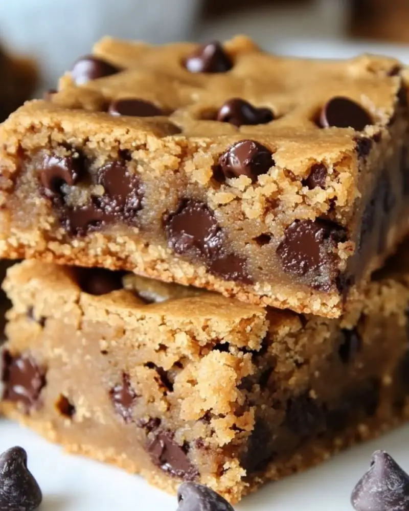 Peanut Butter Chocolate Chip Cookie Bars