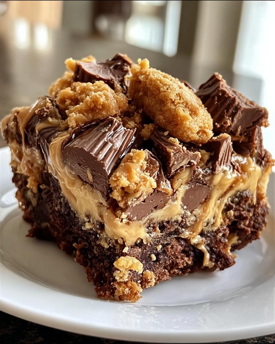 Peanut Butter Cup Dump Cake - detail 2