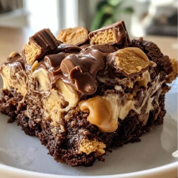 Peanut Butter Cup Dump Cake