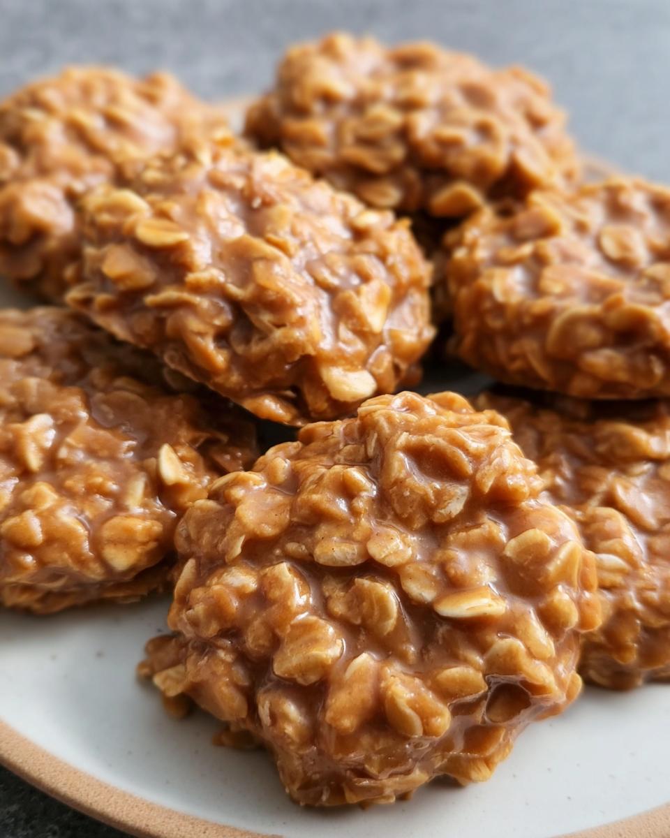 Peanut Butter No Bake Cookies - detail 1