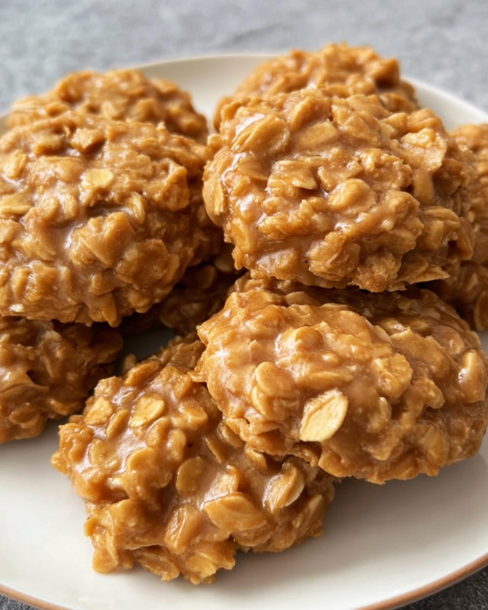 Peanut Butter No Bake Cookies - detail 2