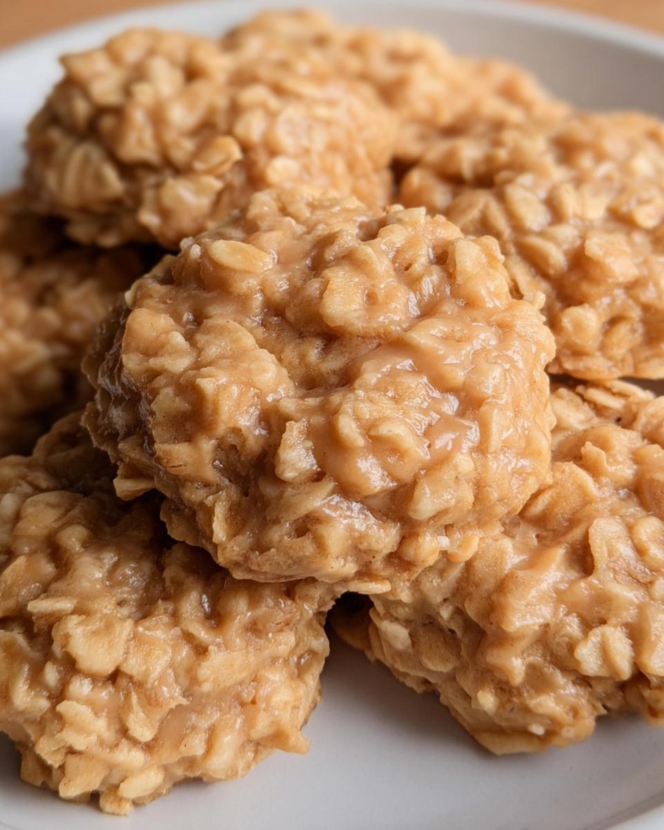 Peanut Butter No Bake Cookies - detail 1