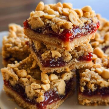Peanut Butter and Jelly Bars