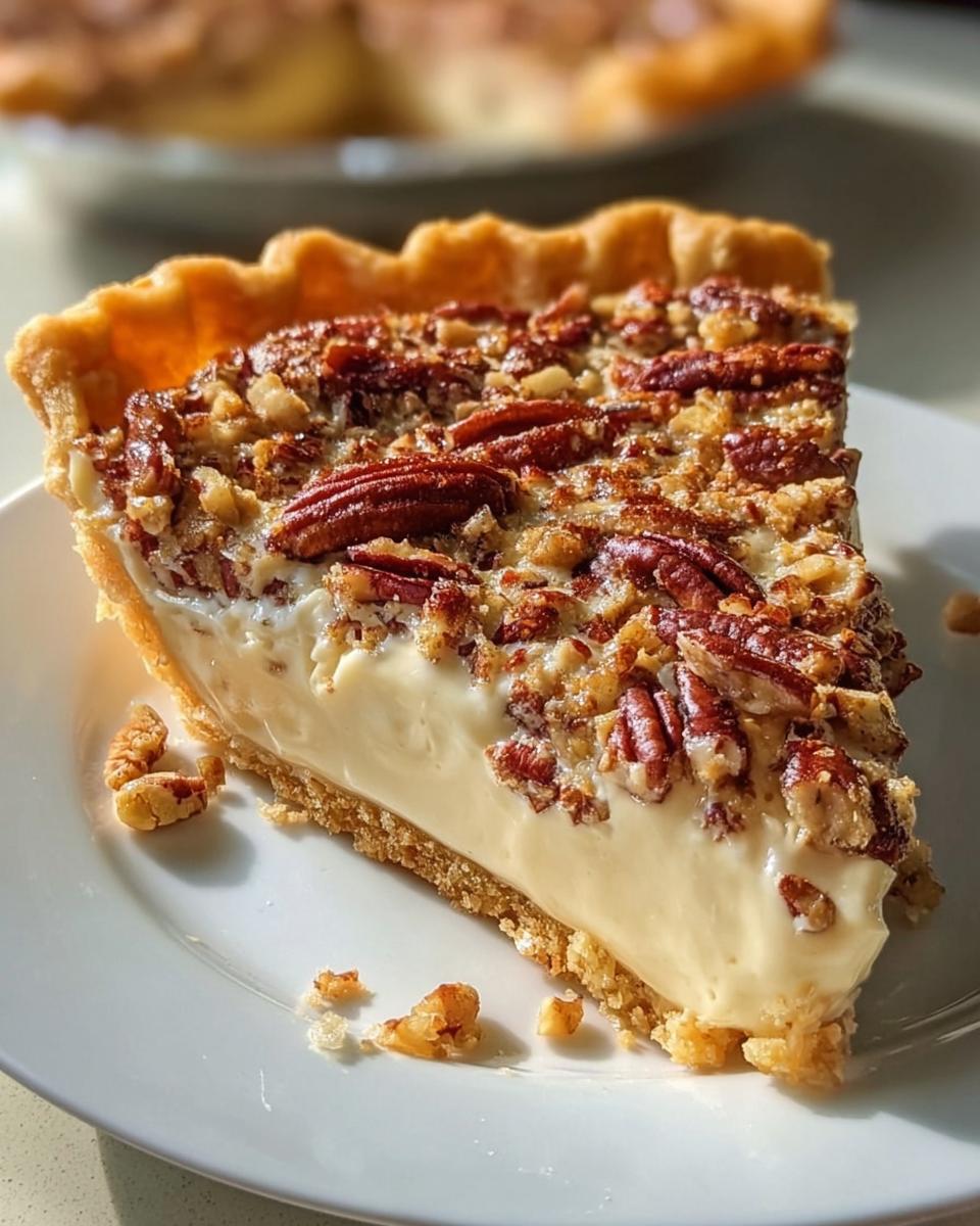 Pecan Cream Pie - detail 1