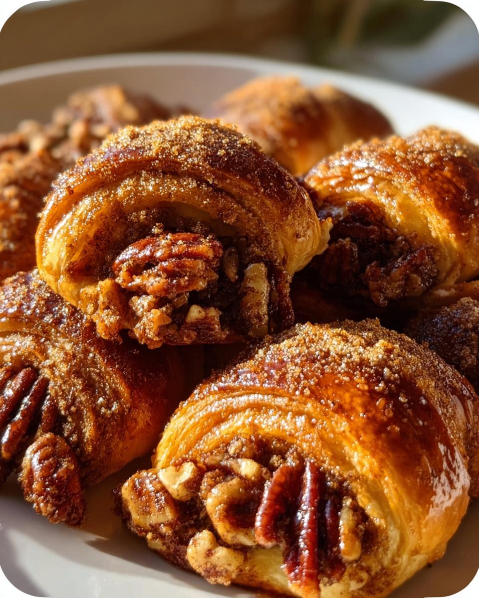 Pecan Pie Crescents - detail 1