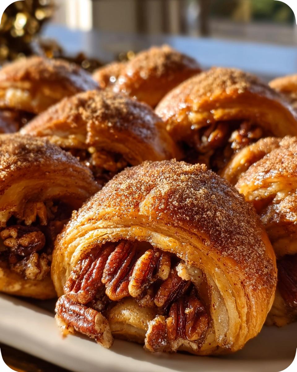 Pecan Pie Crescents - detail 2