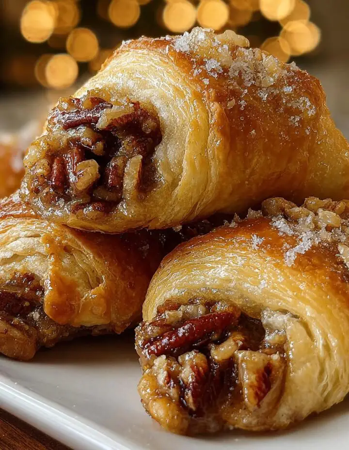 Pecan Pie Crescents