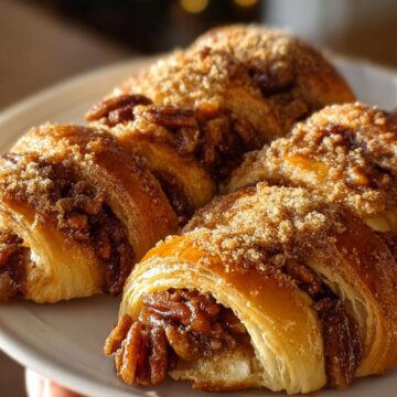 Pecan Pie Crescents