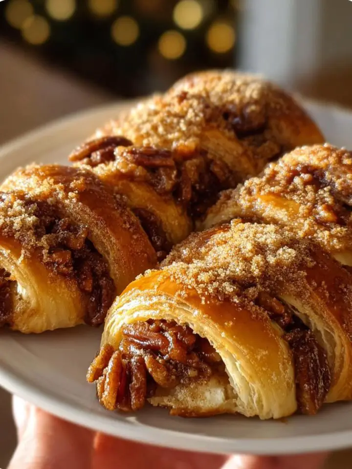 Pecan Pie Crescents