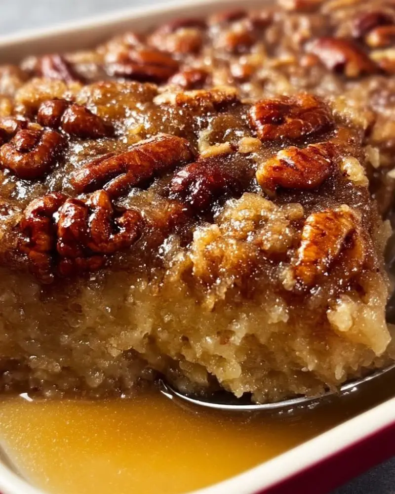 Pecan Pie Dump Cake