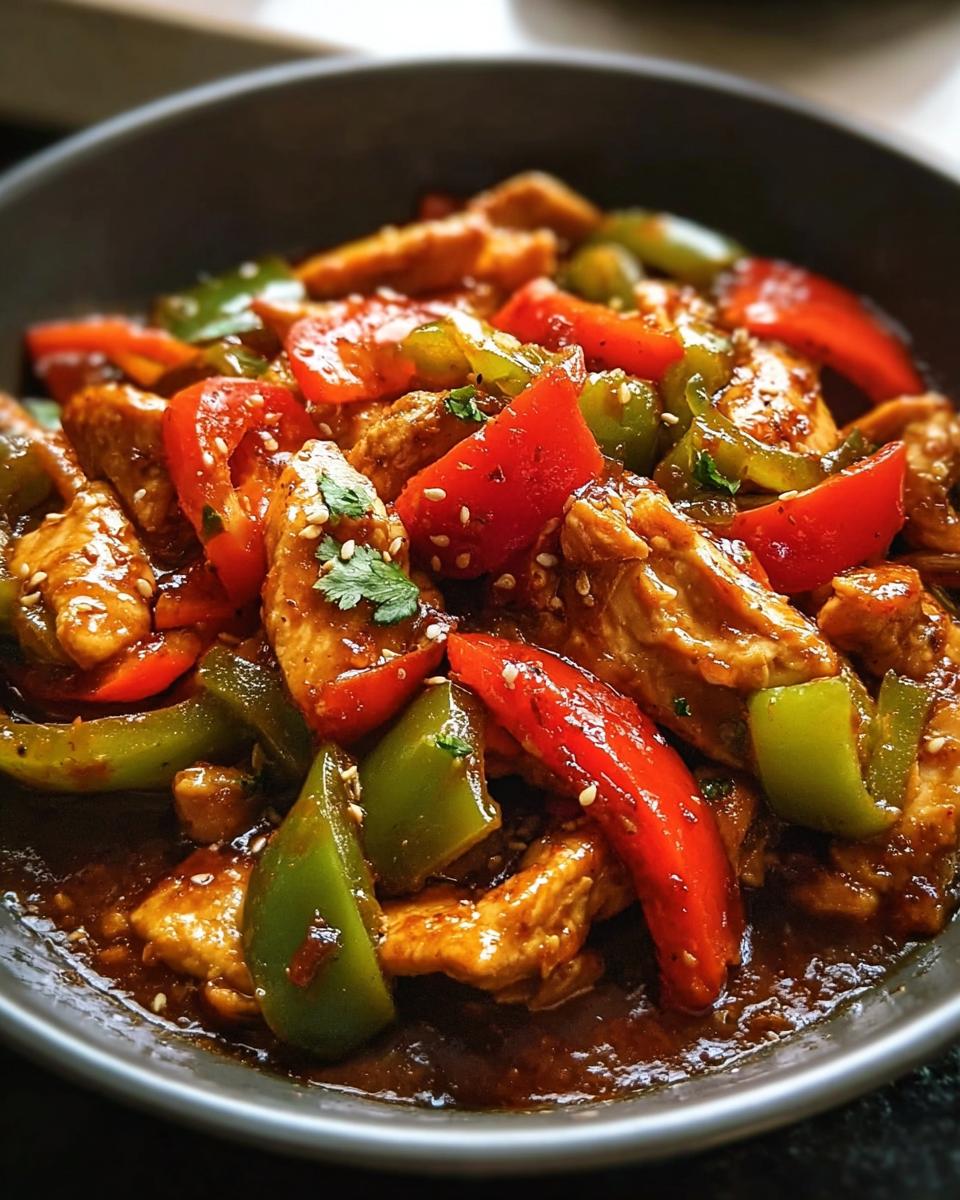 Pepper Chicken Stir-Fry - detail 1