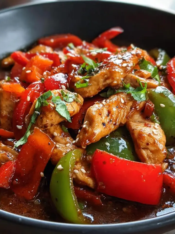 Pepper Chicken Stir-Fry