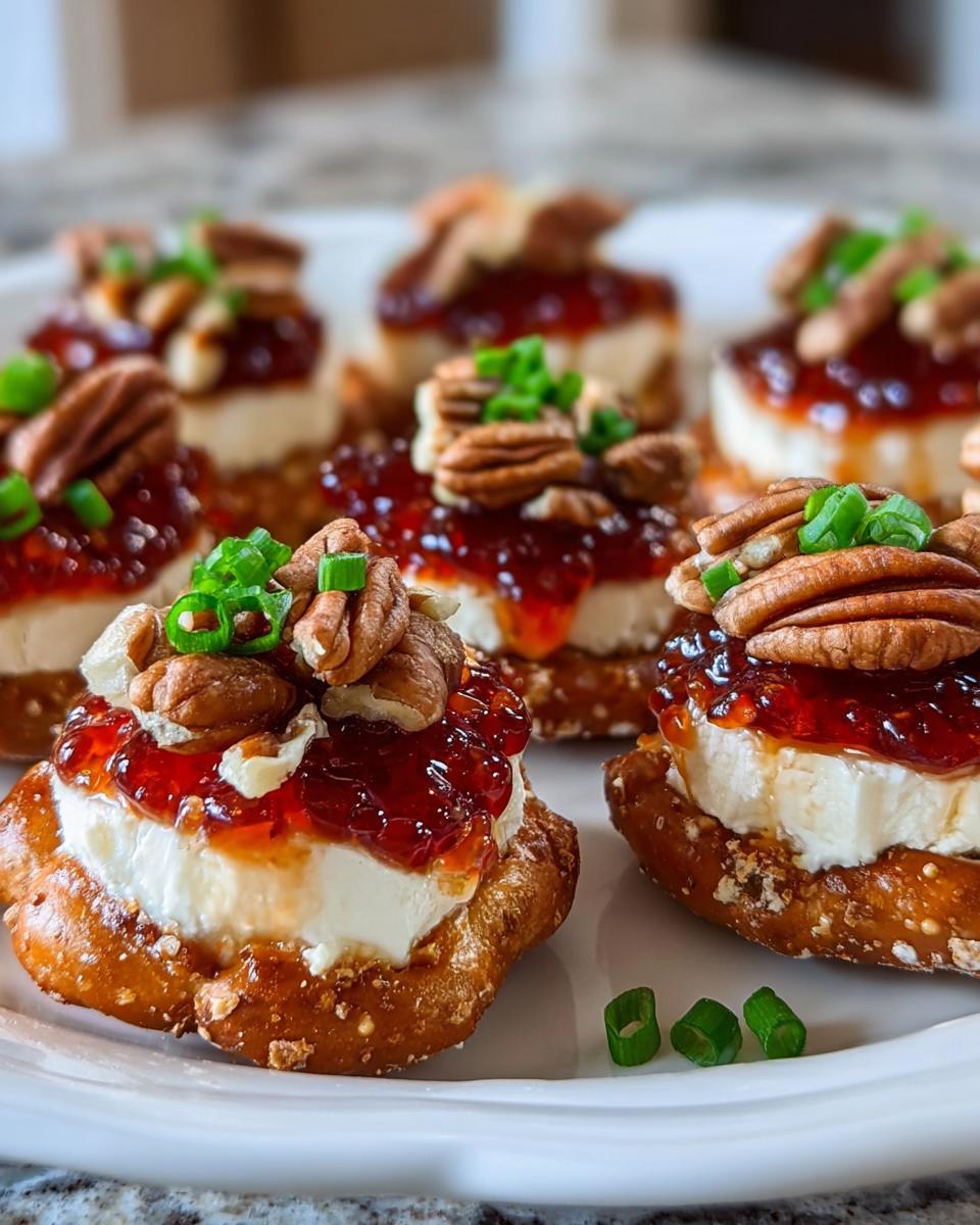 Pepper Jelly Cream Cheese Pretzel Bites - detail 1