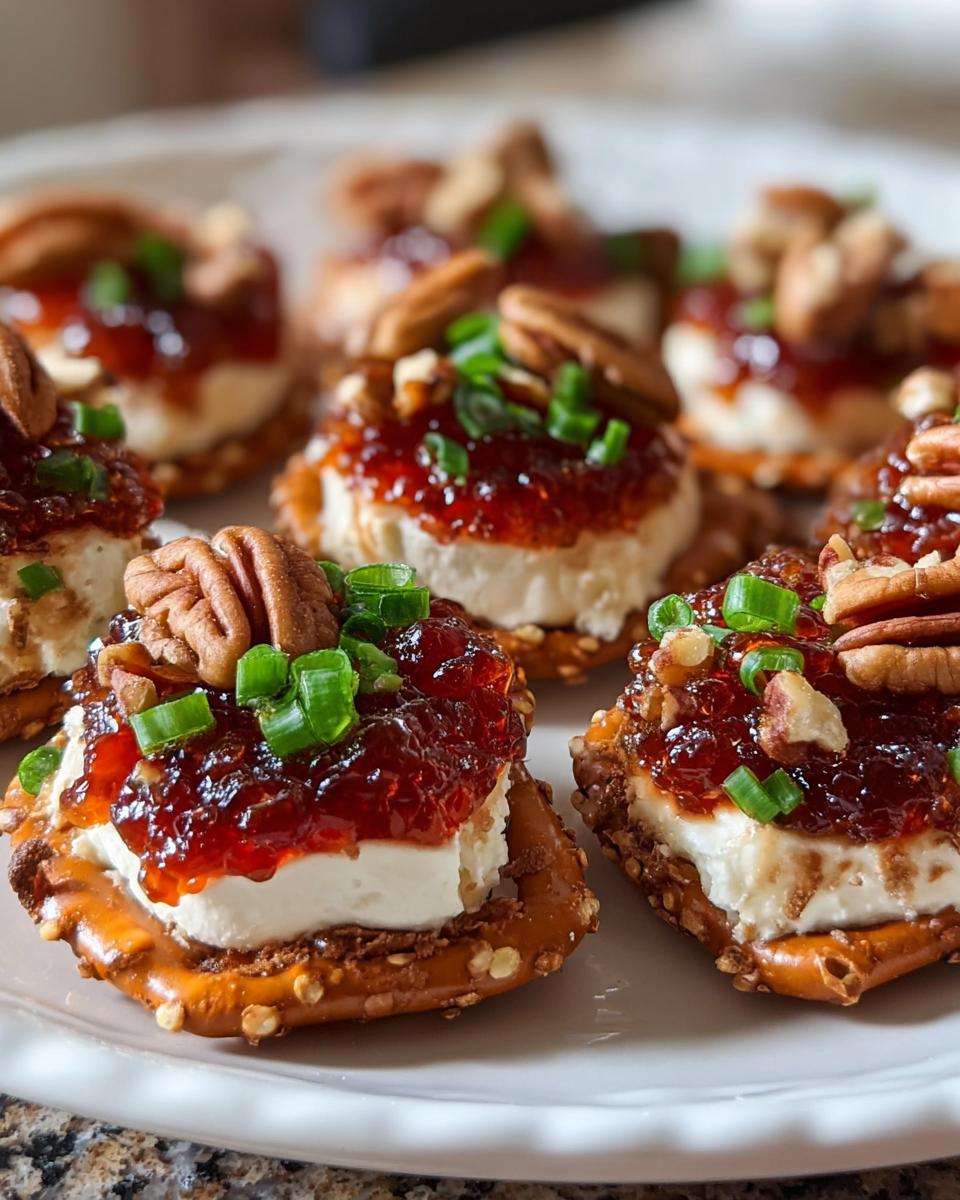 Pepper Jelly Cream Cheese Pretzel Bites - detail 2