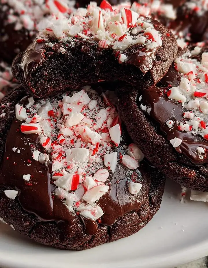 Peppermint Bark Cookies