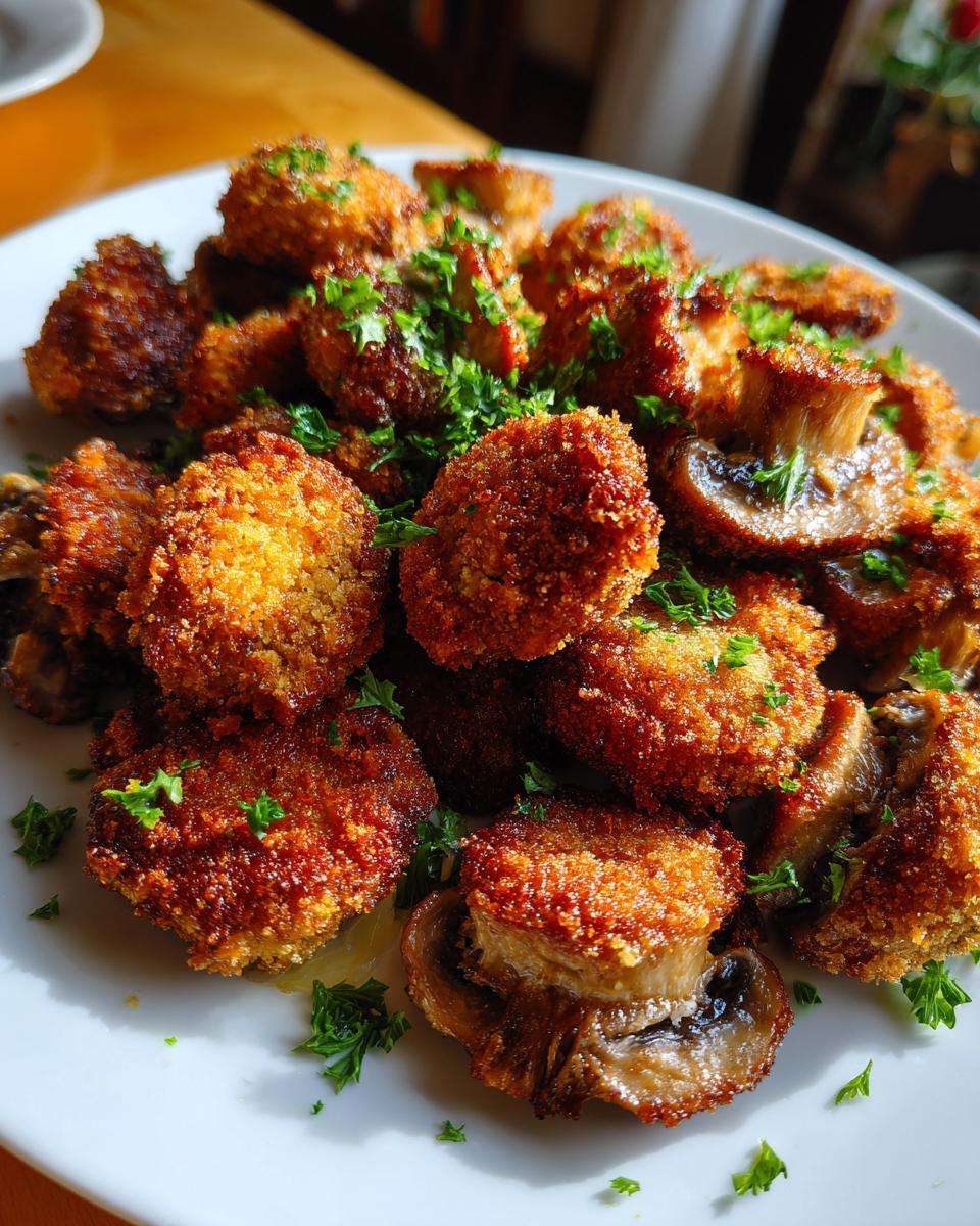 Perfect Fried Mushrooms Recipe - detail 1