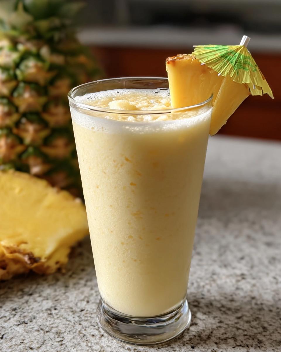 Pina Colada Smoothie - detail 1