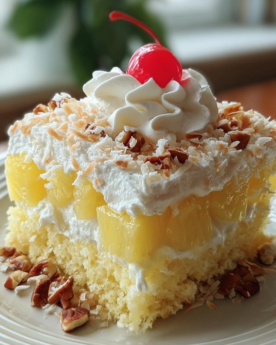 Pineapple Heaven Cake - detail 2