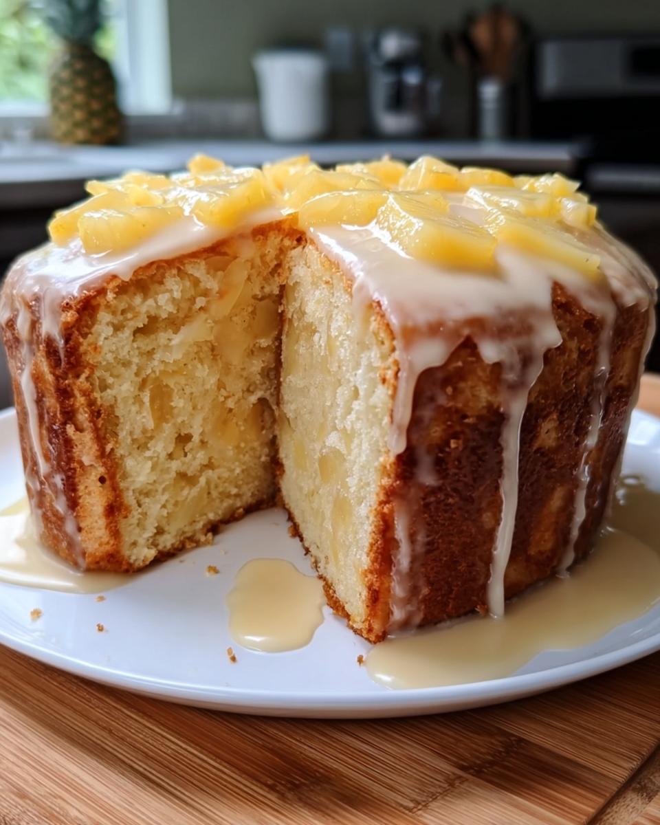 Pineapple Juice Cake - detail 1