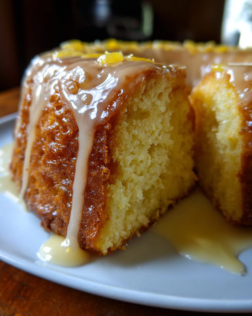 Pineapple Juice Cake - detail 1