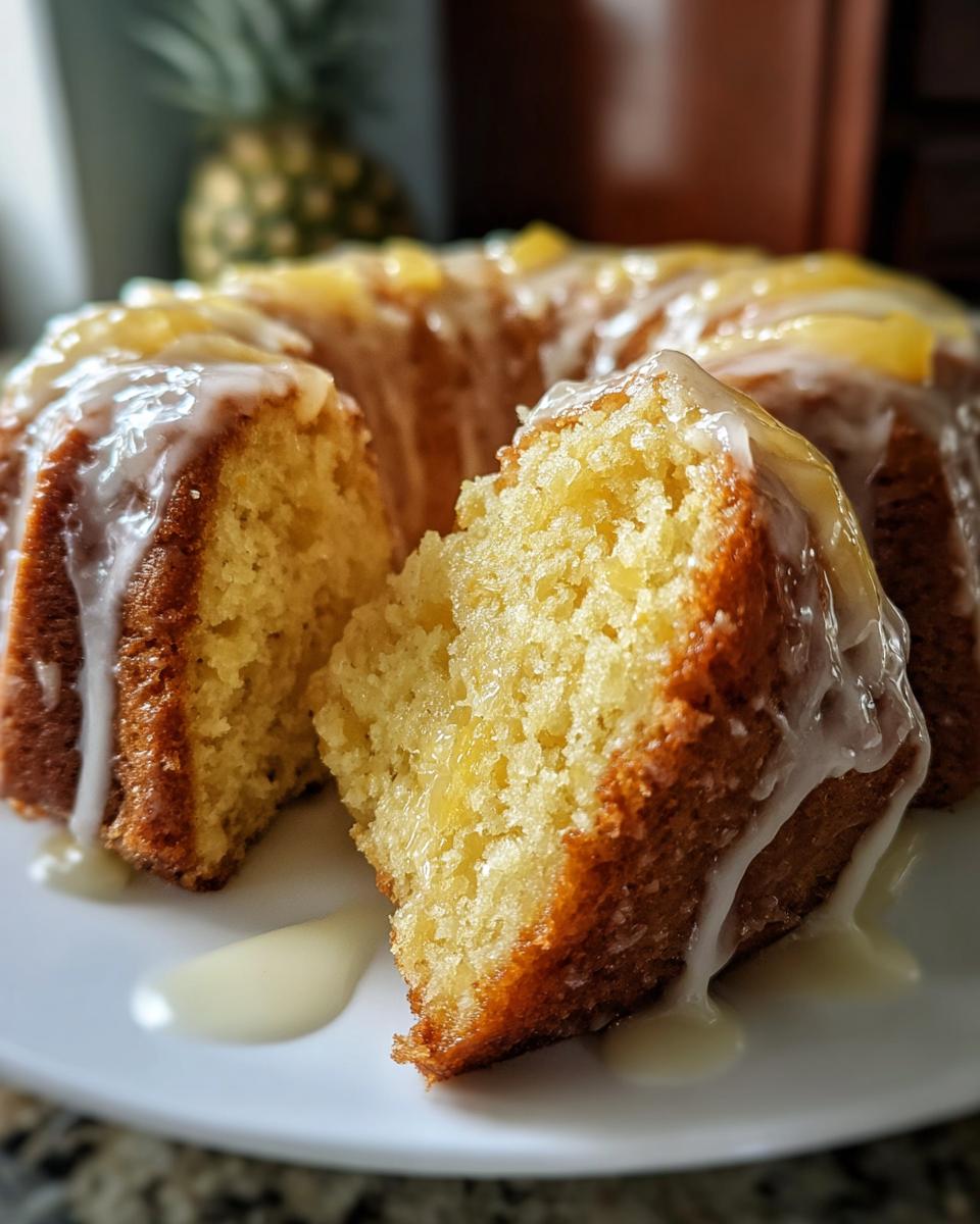 Pineapple Juice Cake - detail 2