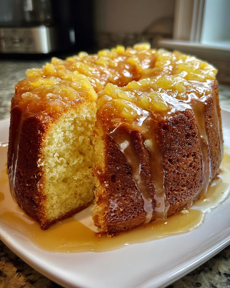 Pineapple Pound Cake - detail 1