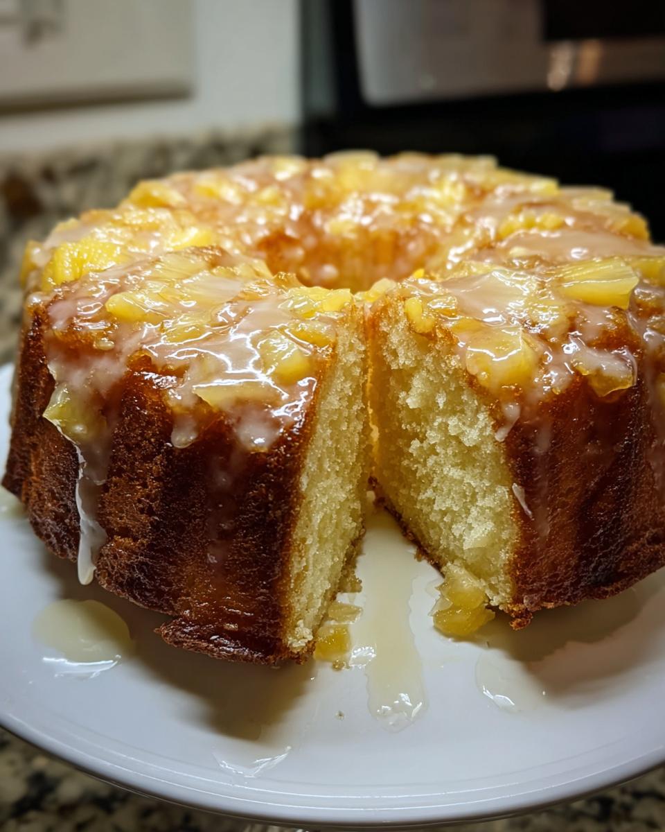 Pineapple Pound Cake - detail 2