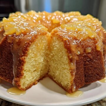 Pineapple Pound Cake