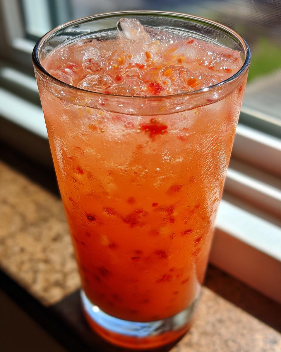 Pineapple Strawberry Agua Fresca - detail 1