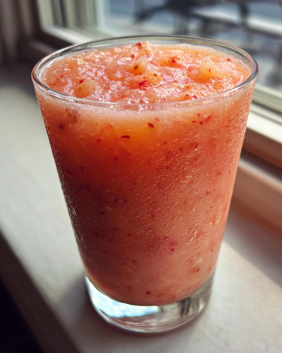 Pineapple Strawberry Agua Fresca - detail 2
