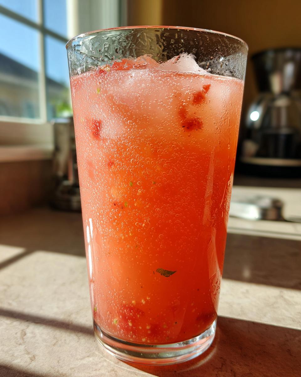 Pineapple Strawberry Agua Fresca - detail 3