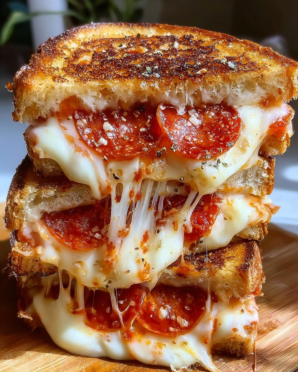 Pizza Grilled Cheese Sandwiches - detail 2
