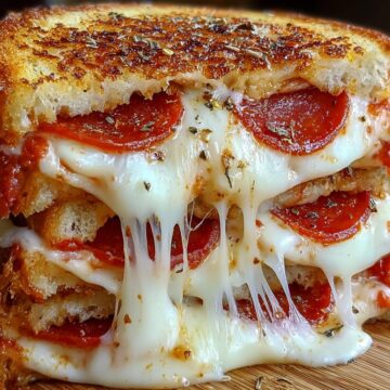 Pizza Grilled Cheese Sandwiches