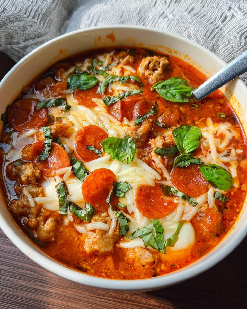 Pizza Soup - detail 1