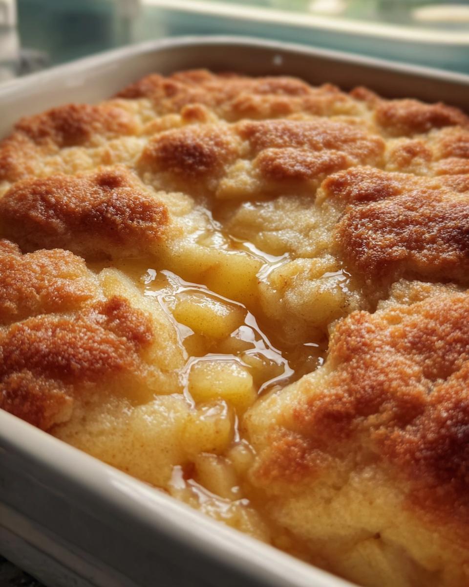 Poor Man’s Apple Cobbler - detail 1