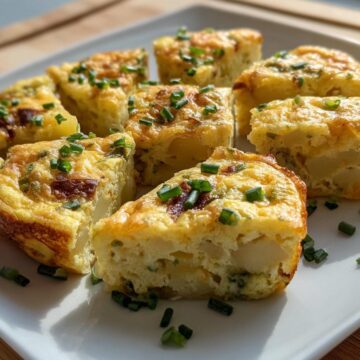 Potato Cheddar and Chives Bake