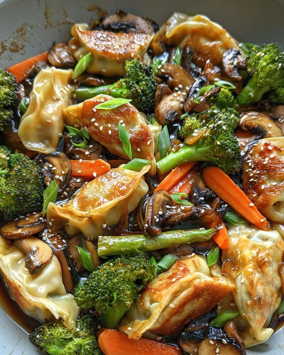 Potsticker Stir Fry - detail 1