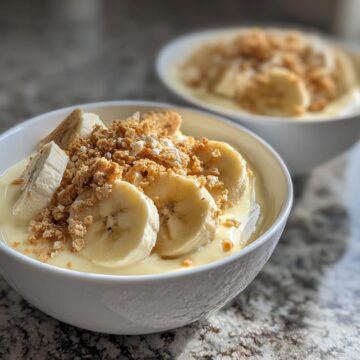 Protein Banana Pudding