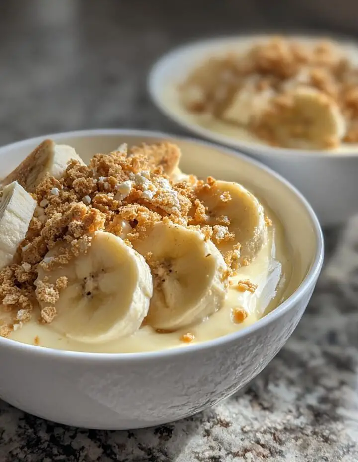 Protein Banana Pudding
