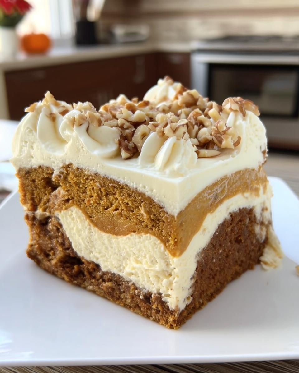 Pumpkin Cake Cheesecake - detail 1