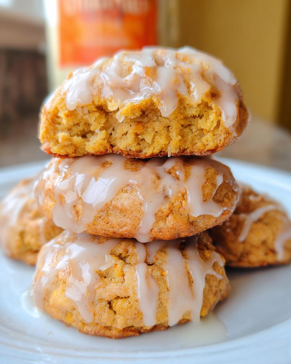 Pumpkin Cake Mix Cookies - detail 2
