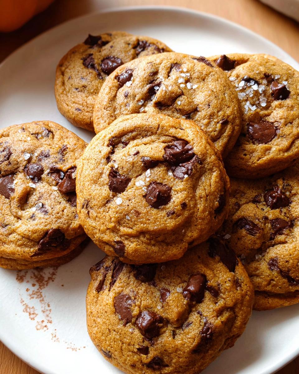 Pumpkin Chocolate Chip Cookies - detail 1