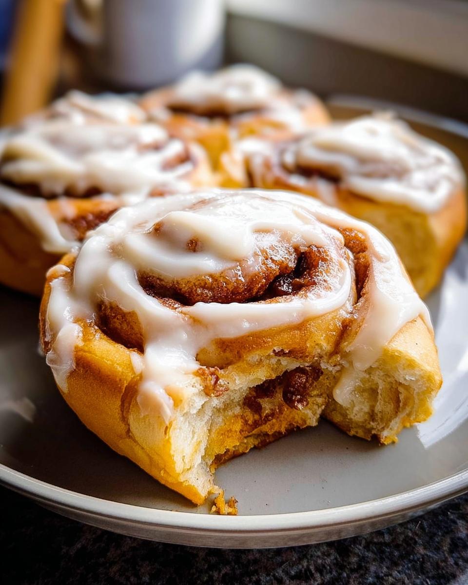 Pumpkin Cinnamon Rolls - detail 3