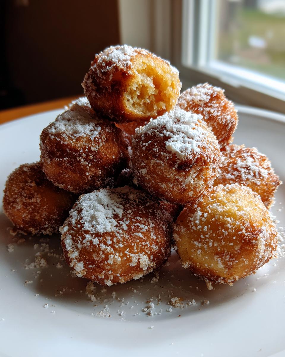 Pumpkin Donut Holes - detail 1