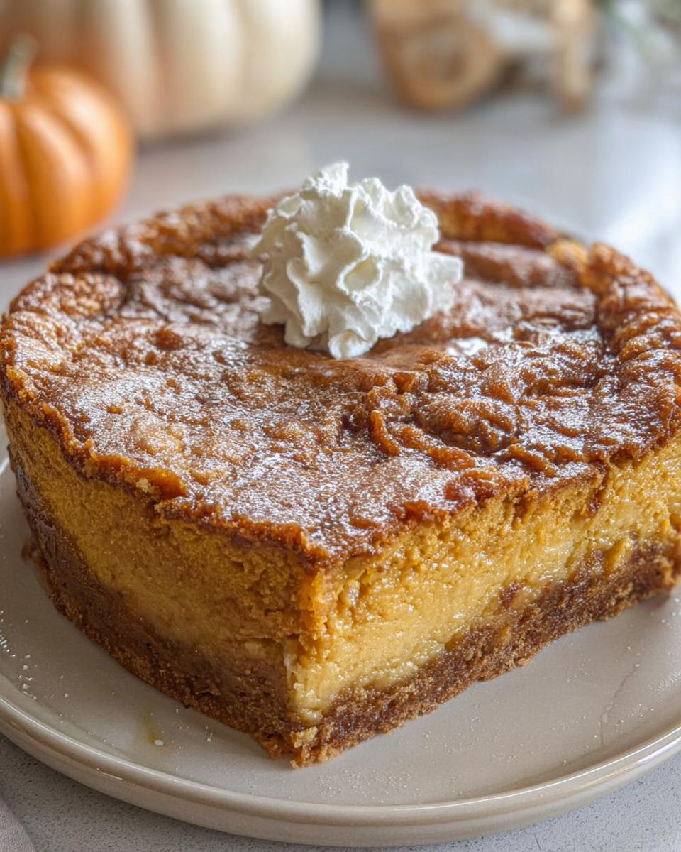 Pumpkin Gooey Butter Cake - detail 1