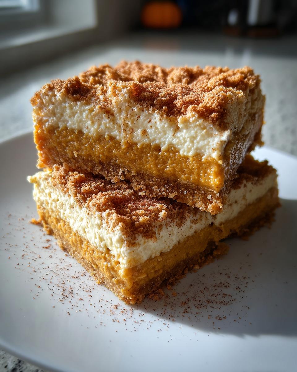 Pumpkin Pie Bars - detail 2