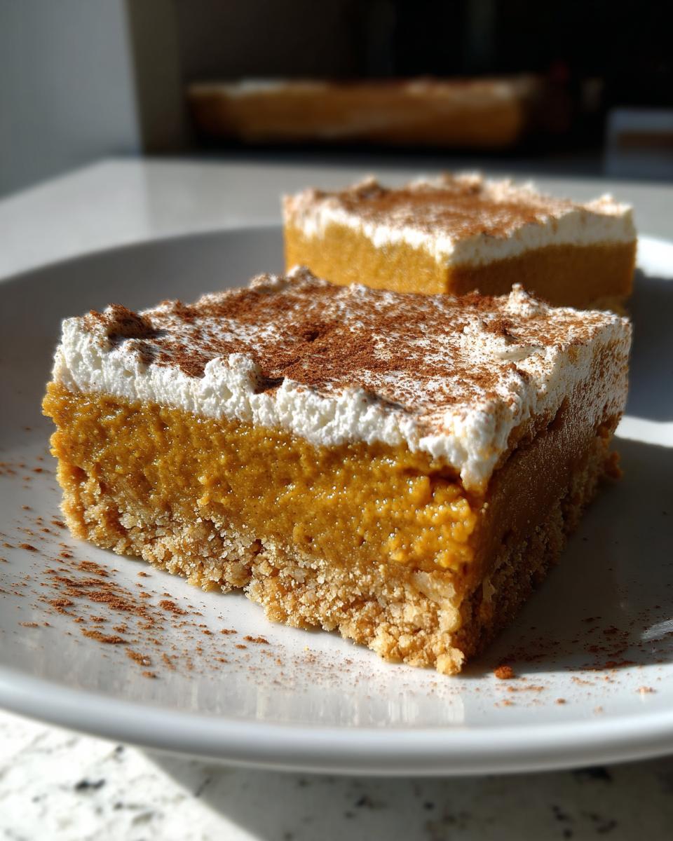 Pumpkin Pie Bars - detail 3