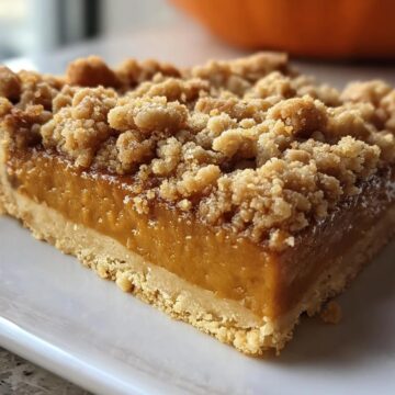 Pumpkin Pie Crumble